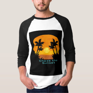 T-shirt "Chasse au coucher du soleil" Trouvez la beauté da