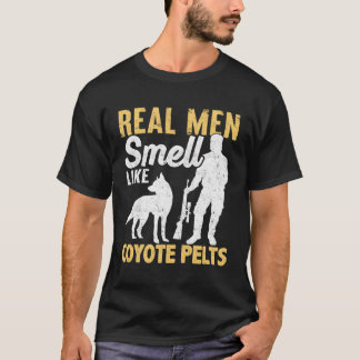 T-shirt Chasse au coyote Chasseur de coyote Odeur de Yote 