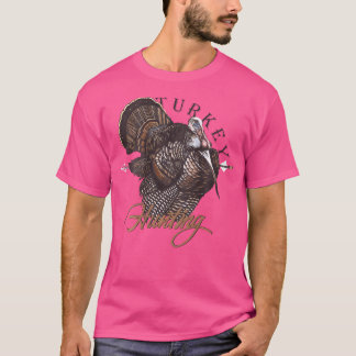 T-shirt Chasse au dindon en arrière