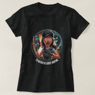 T-shirt Chasse au fantôme féminin - Enquêteur paranormal