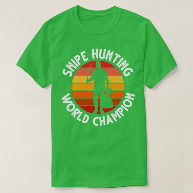 T-shirt Chasse au pinceau Champion du Monde Funny Chasse a (Design devant)