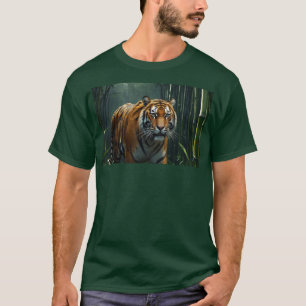 T-shirt Chasse au tigre dans Bamboo Grove