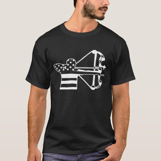 T-shirt Chasse au tir à l'arc Premium (Devant)