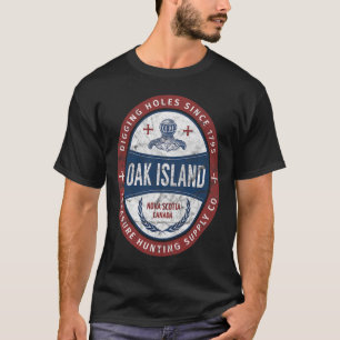 T-shirt Chasse au trésor de l'île de chêne Chevalier Templ