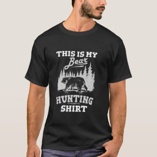 T-shirt Chasse aux animaux sauvages amusants