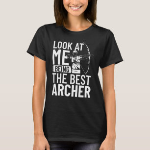 T-shirt Chasse aux bow tenue de flèche de flèche de Bow Je