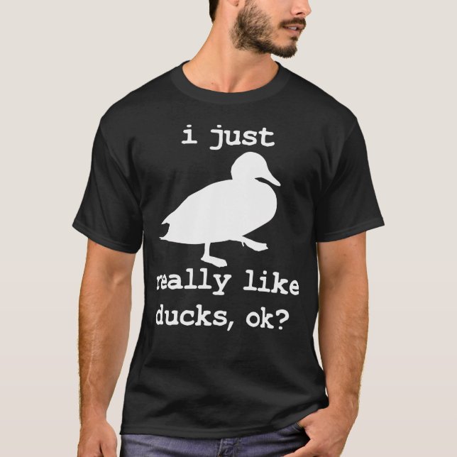 T-shirt Chasse aux canards (Devant)