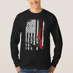 T-shirt Chasse aux cerfs Arme Américaine Etats-Unis Chasse