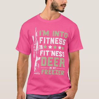T-shirt Chasse Aux Cerfs Je Suis Dans Fitness Fitness Deer