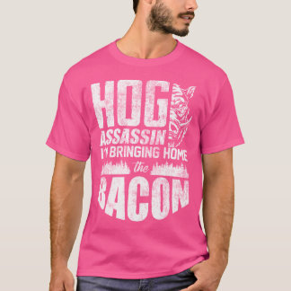 T-shirt Chasse aux cochons Chasseur de cochons Chasseur de