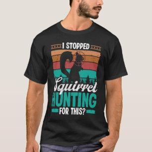 T-shirt Chasse aux écureuils Vintage Arrêté Chasse aux écu