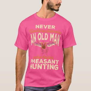 T-shirt Chasse aux faisans Chasse aux oiseaux en altitude