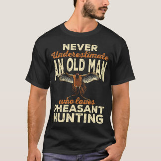 T-shirt Chasse aux faisans Chasse aux oiseaux en altitude