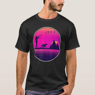 T-shirt Chasse aux faisans rétro Chasse aux oiseaux en alt