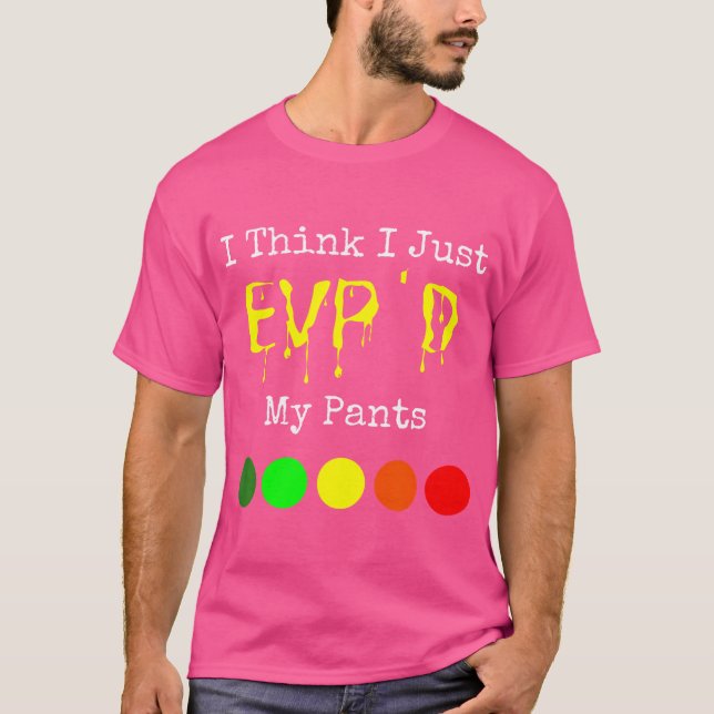 T-shirt Chasse Aux Fantômes Evp Paranormal Esprit Drôle Ho (Devant)