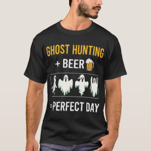 T-shirt Chasse aux fantômes jour de la bière paranormal