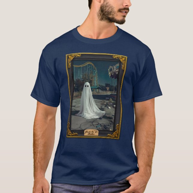T-shirt Chasse aux fantômes no 21 - Heather (Devant)