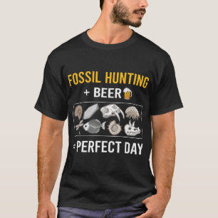 T-shirt Chasse aux fossiles Fossiles Paléontologie Paléont
