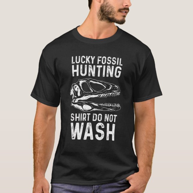 T-shirt Chasse aux fossiles Lucky (Devant)