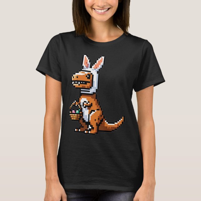 T-shirt Chasse aux oeufs de juron à la surprise Rabbit de  (Devant)