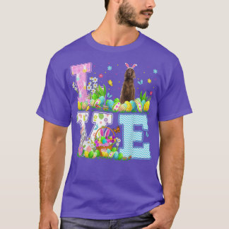 T-shirt Chasse aux œufs de Pâques Amour Irish Setter Chien