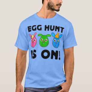 T-shirt Chasse Aux Oeufs De Pâques Drôle Est Sur Les Oeufs