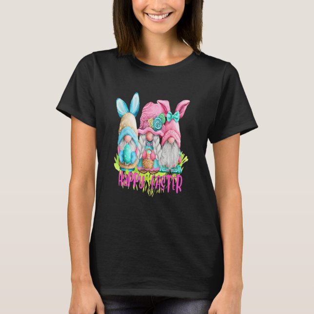 T-shirt Chasse Aux Oeufs De Pâques Et B (Devant)