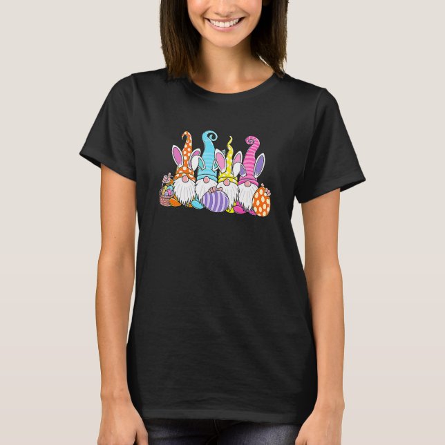 T-shirt Chasse Aux Oeufs De Pâques Et B (Devant)