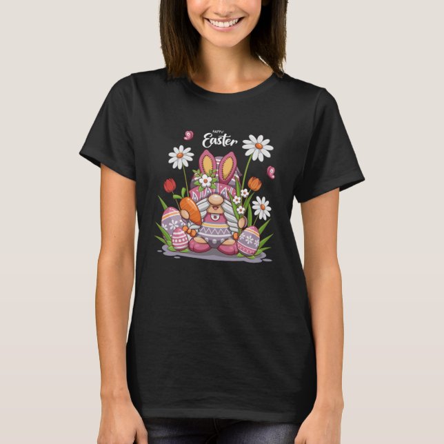 T-shirt Chasse Aux Oeufs De Pâques Et B (Devant)