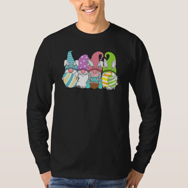 T-shirt Chasse Aux Oeufs De Pâques Et B (Devant)