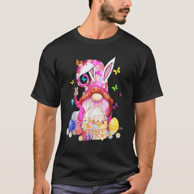 T-shirt Chasse Aux Oeufs De Pâques Et B (Devant)