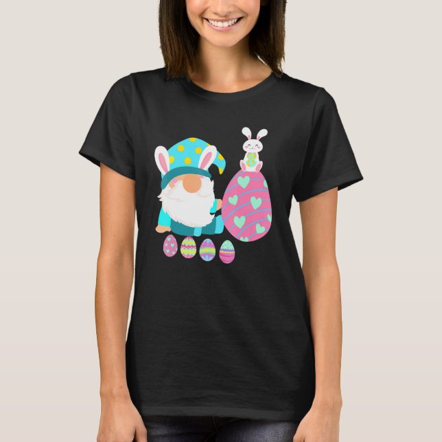 T-shirt Chasse Aux Oeufs De Pâques Et B (Devant)