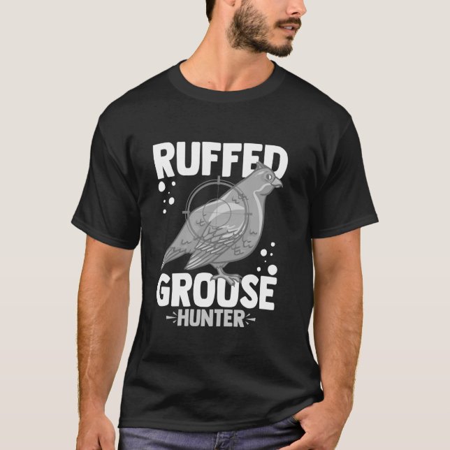 T-shirt Chasse aux oiseaux (Devant)