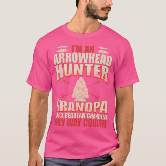 T-shirt Chasse aux pointes Arrowhead amusant Grand-père ch