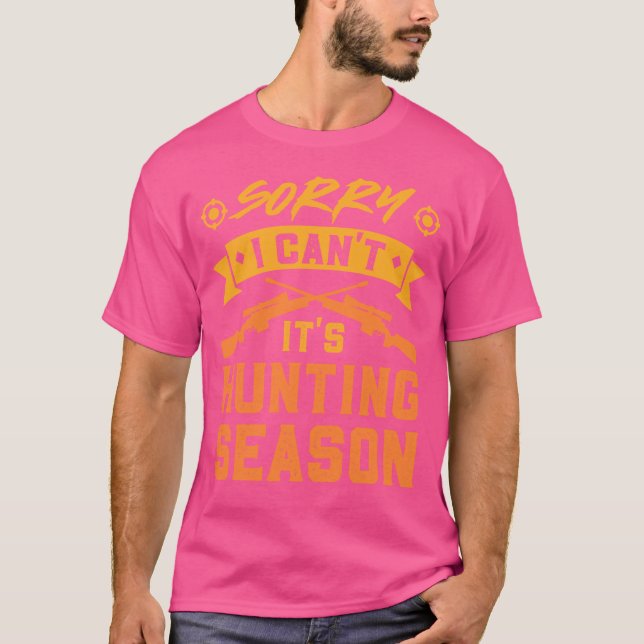 T-shirt Chasse avec chasse Fusil Champ d'application s (Devant)