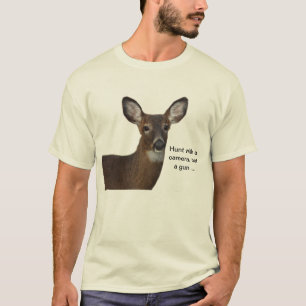 T-shirt Chasse avec un tee - shirt de cerfs communs