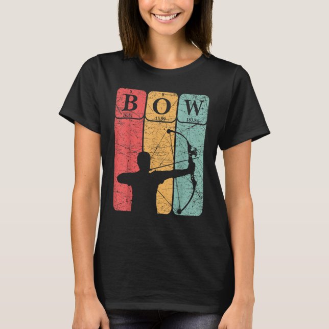 T-shirt Chasse-boue Éléments de tableau périodique Chasse- (Devant)