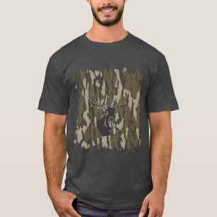 T-shirt Chasse Camo Chasse de cerf blanc Botomland Camo