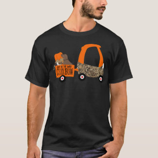 T-shirt Chasse canard, hors du chemin sa saison de canard 