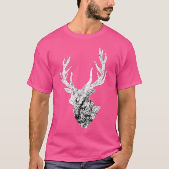 T-shirt Chasse Chasse Chasse Chasse Chasse Chasse De Cerf  (Devant)
