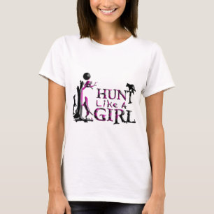 T-SHIRT CHASSE COMME UNE CHASSE DE RAGONDIN DE FILLE