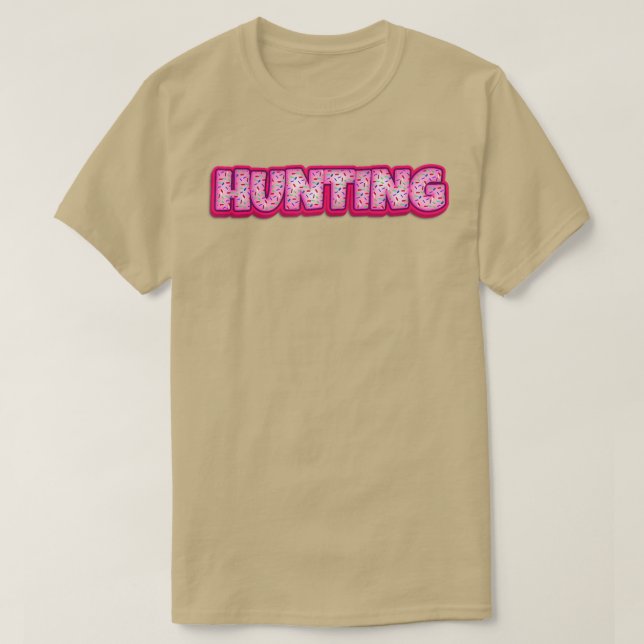 T-shirt Chasse de beignes Baker Donuts Lover Baking Hunter (Design devant)