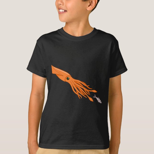 T-shirt Chasse de calmar (Devant)