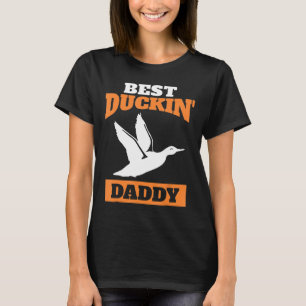 T-shirt Chasse de canard papa-Best Duckin papa