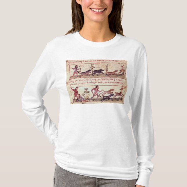 T-shirt Chasse de cerfs communs (Devant)