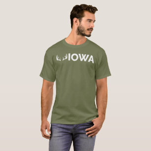 T-shirt Chasse de cerfs communs de l'Iowa