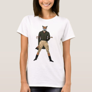 T-shirt Chasse de renard vintage