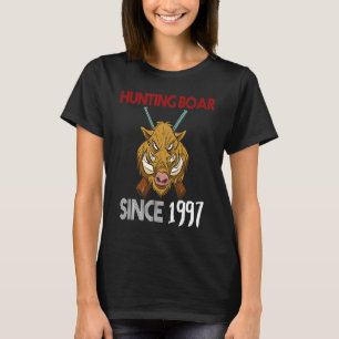 T-shirt Chasse de sangliers depuis 1997