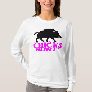 T-SHIRT CHASSE DE VERRAT DE FILLE