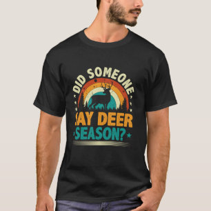 T-shirt Chasse Deer Buck Chasse Patriotique Chasseur Long
